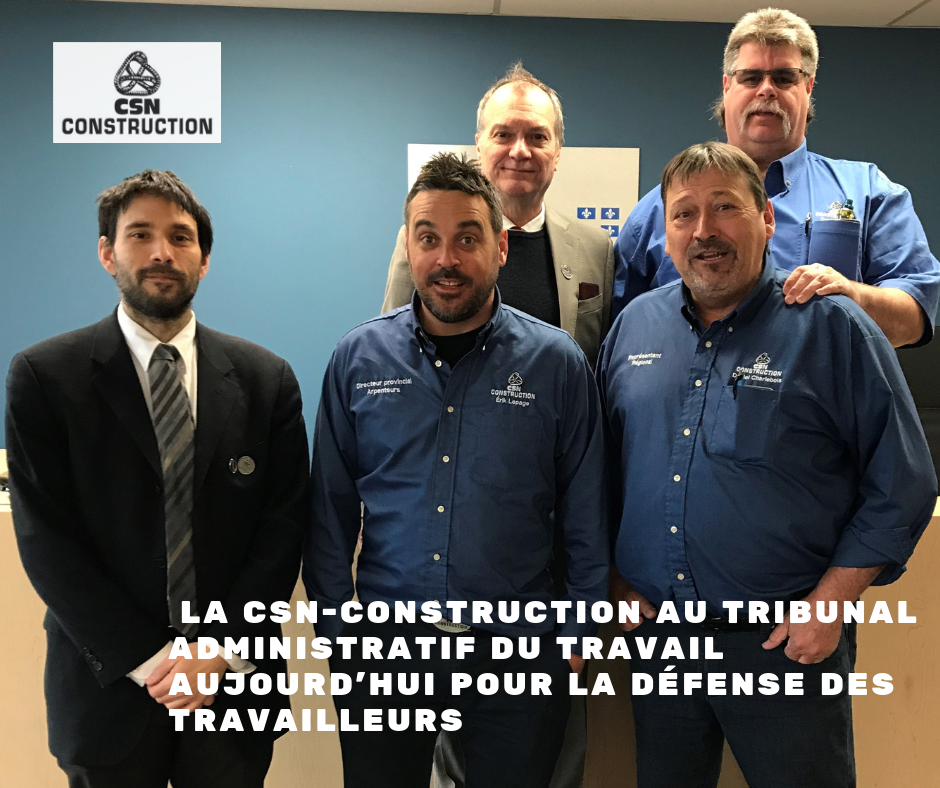 Travail ferroviaire : La CSN-Construction veille à la défense des travailleurs des chemins de fer