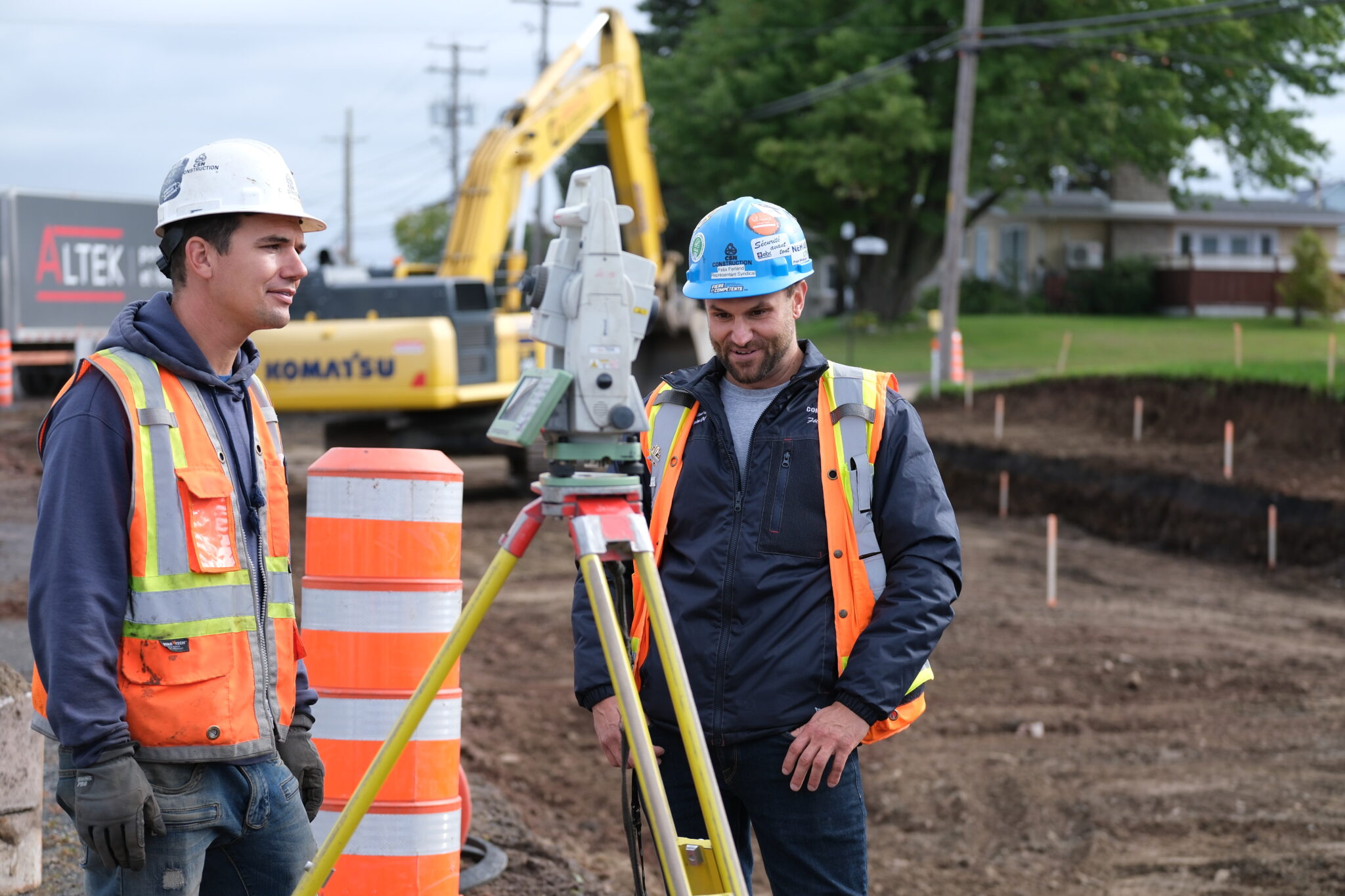 La CSN-Construction se bat pour les arpenteurs!